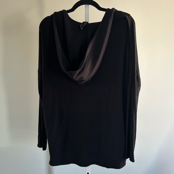 Athleta Purana Draped Wrap Sweatshirt With Hood - Picture 5 of 5